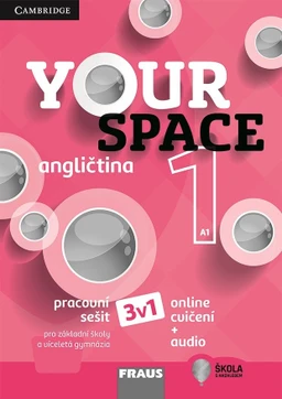 Your Space 1 - hybridní pracovní sešit 3v1  (15 + 1 zdarma)