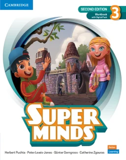 Super Minds 2nd Edition 3 - Workbook with Digital Pack