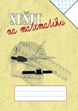 Sešit na matematiku A4 - čtvereček 10x10mm / bílý list (40stran)
