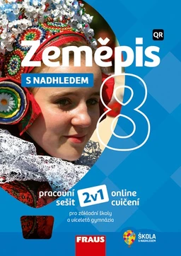 Zeměpis 8.ročník s nadhledem 2v1 - pracovní sešit  (15 + 1 zdarma)