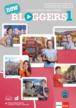 Bloggers new 1 (A1.1) - 2dílný pracovní sešit + žákovská licence (14 měsíců)