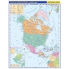 Severní a Střední Amerika - příruční mapa - politická - oboustranná