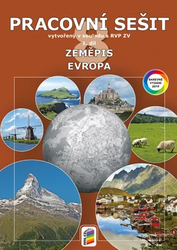 Zeměpis 8.ročník - Evropa - 1.díl barevný pracovní sešit