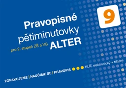 Pravopisné pětiminutovky 9.ročník ZŠ a VG