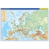 Evropa - školní fyzická nástěnná mapa