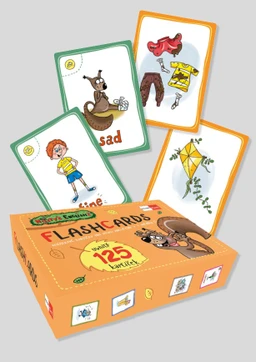 Nutty´s English 2 - flashcards - 125 karet v krabičce