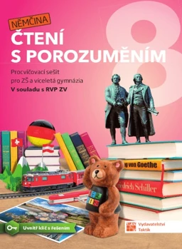 Němčina 8 - Čtení s porozuměním pro ZŠ a VG (15+1 ZDARMA)