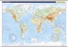 Svět - příruční mapa - fyzická a politická mapa - oboustranná