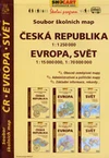 Česká republika 1:1 250 000, Evropa,svět 1:15 000 000,1:70 000 000 soubor map
