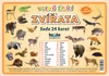 Zvířata volně žijící - (sada 24 karet A7)