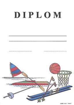 Diplom: Sportovní hry A4