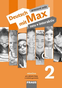 Deutsch mit Max neu + interaktiv 2 - ČB hybridní pracovní sešit 3v1 (15 + 1 zdarma)