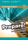 Prepare !  Level 2 - Teacher's Book with DVD and Teacher's Resources Online / DOPRODEJ