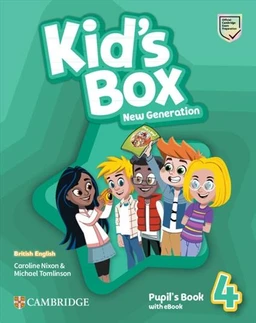Kid's Box Level 4 New Generation - Pupil´s Book with eBook
