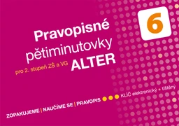 Pravopisné pětiminutovky 6.ročník ZŠ a VG