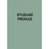 Studijní průkaz na 1 rok /  DOPRODEJ