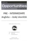 New Opportunities Pre-Intermediate - anglicko-český slovníček
