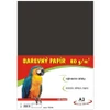 Barevné papíry A3/80g/100 listů černý