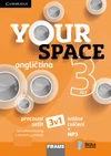 Your Space 3 - hybridní pracovní sešit 3v1  (15 + 1 zdarma)