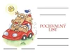 Pochvalný list Auto /formát A5/