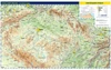 Česko - reliéf a povrch školní nástěnná mapa