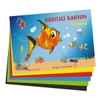Kreslící karton A4/180g/10 listů MIX 5 barev