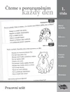 Čteme s porozuměním každý den - 1. třída - pracovní sešit
