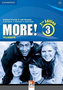 More! 3 (2Ed.) - Workbook with Cyber Homework and Online Resources