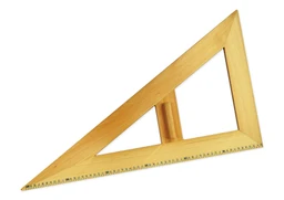 Trojúhelník dřevěný 30*, délka 60 cm