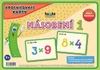 Procvičovací karty - násobení 1 - (48 karet A7 ,96 příkladů)