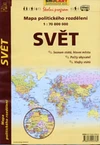 Svět mapa politického rozdělení 1:70 000 000  DOPRODEJ