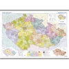 Česko - školní administrativní nástěnná mapa 1360 × 960 mm, 1 : 375 000