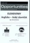 New Opportunities Elementary - anglicko-český slovníček / DOPRODEJ
