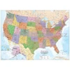 Amerika - politická nástěnná mapa 1:10 000 000 , 1360x960mm