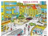 Nástěnný obraz "NELLA CITTA" (ITA) 110x80cm včetně lišt