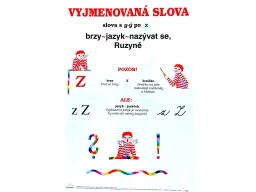 Vyjmenovaná slova po Z - nástěnný obraz ( 67x96 cm bez lišt )