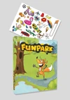 Funpark 1-3 - šanon pro žákovské portfolio + samolepky (15+1 ZDARMA)