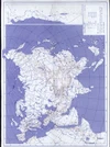 Asie - obrysová mapa slepá  / DOPRODEJ