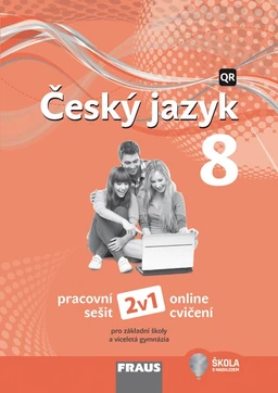 Český jazyk 8.ročník 2v1 - hybridní pracovní sešit   NG  (15 + 1 zdarma)