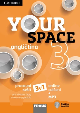 Your Space 3 - hybridní pracovní sešit 3v1  (15 + 1 zdarma)