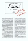 Psaní ve 2.ročníku ZŠ  / DOPRODEJ