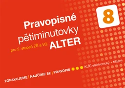 Pravopisné pětiminutovky 8.ročník ZŠ a VG