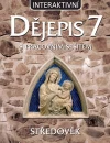 Dějepis pro 7.ročník ZŠ - interaktivní + pracovní sešit na CD