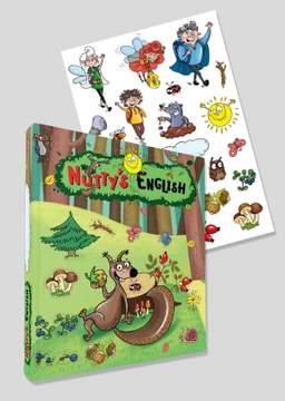 Nutty’s English 1 - šanon pro žákovské portfolio + samolepky