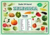 Zelenina - (sada 24 karet A7)