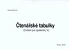 Čtenářské tabulky - cvičení pro dyslektiky V