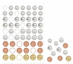 Matematika se Čtyřlístkem 1.ročník ZŠ - Peníze - sada příloh