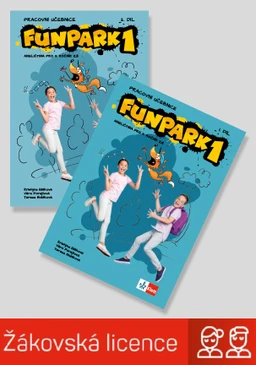 Funpark 1 - žákovská licence (platnost 14 měsíců)  (15 + 1 ZDARMA)