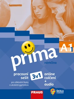 Prima A1/ - 1.díl hybridní pracovní sešit 3v1  (15 + 1 zdarma)
