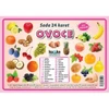 Ovoce - (sada 24 karet A7)